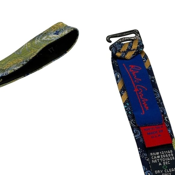 Robert Graham Multi Pattern Adjustable Silk Bowtie - Picture 3 of 7